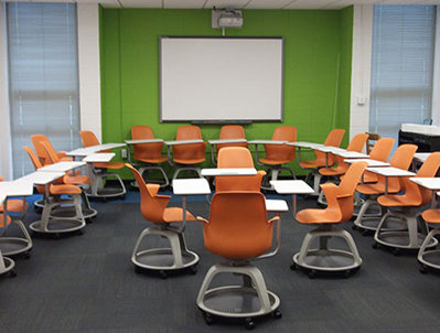 New classroom at UT